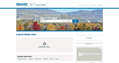 Desktop Screenshot of idahojobdepartment.com